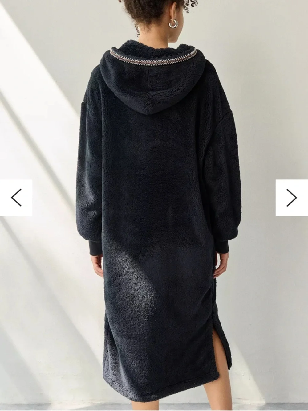UGG UGGfluff Fleece Oversized Hoodie Sweatshirt NWT
